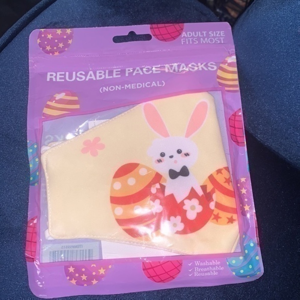 Easter Bunny Face Mask New